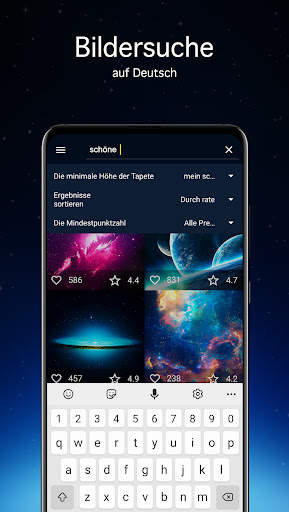 Weltraum Hintergrundbilder 4K screenshot 3