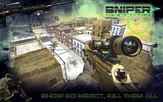 Sniper Gun Shooting 3D Free - FPS screenshot 1