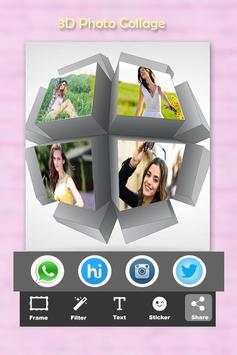 3D Photo Collage Editor 2017 screenshot 6
