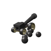 Cannon shoot icon