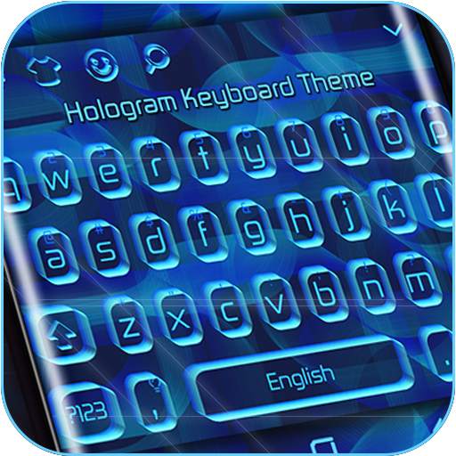 Hologram Keyboard Theme 10001002