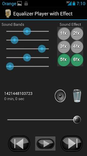 Voice Recorder with Equalizer screenshot 1