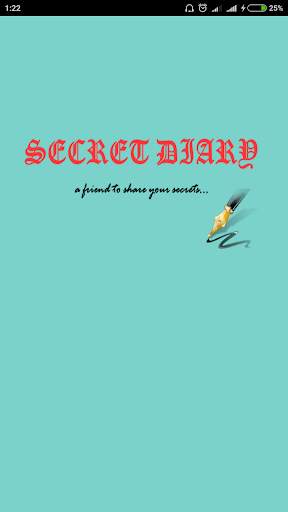 Secret Diary with Lock screenshot 1