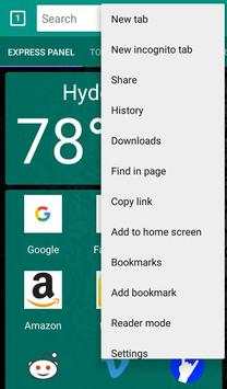New Browser screenshot 2