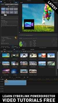Learn CyberLink PowerDirector-Video Tutorials Free screenshot 1