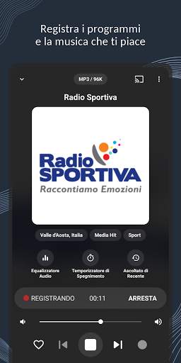 VRadio - Radio in linea screenshot 4