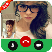 Fake video call icon