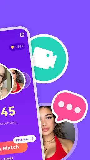 CuteU - Video match to find special friends screenshot 2