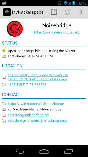 My Hackerspace screenshot 3