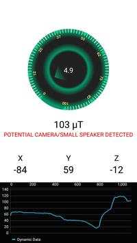 Hidden Camera Locator - Spy Detector 2018 screenshot 1