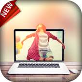 Laptop Photo Frame on 9Apps