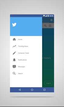 LiteBook for Facebook Twitter screenshot 3