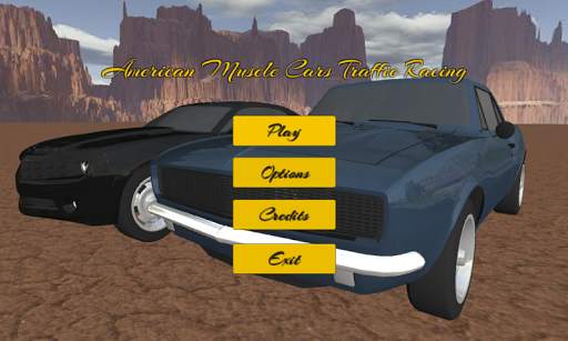 American Muscle Cars Traffic Racing screenshot 2