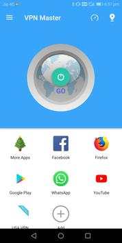 Go VPN - Unlimited Security & Unblock Wifi Proxy screenshot 1