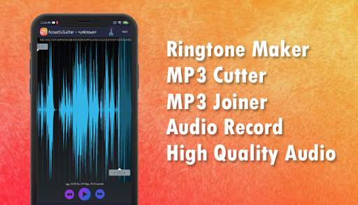 Audio MP3 Cutter and Ringtone Maker Joiner By KIBA screenshot 3