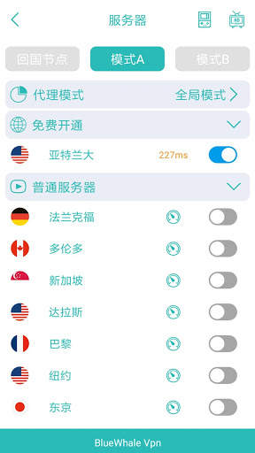 BlueWhale VPN screenshot 4