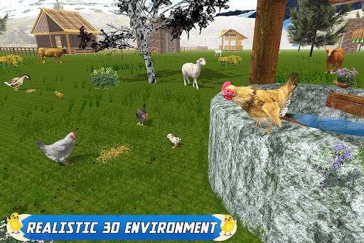 New Hen Family Simulator: Chicken Farming Games screenshot 11