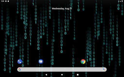 Hacker Live Wallpaper Matrix screenshot 5