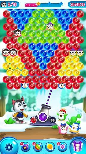 Bubble Shooter Frozen Pop Bola screenshot 8