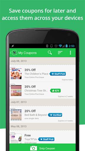 SnipSnap Coupon App screenshot 4