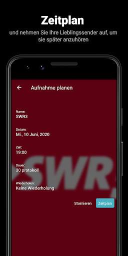 Streadio Radiorecorder und Player screenshot 3