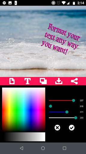 Text On Photos - Social Media Status Designer screenshot 8