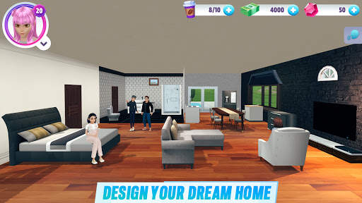 Virtual Sim Story: Home & Life screenshot 2