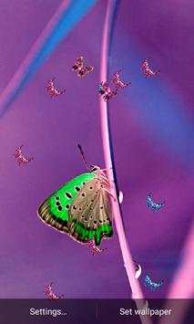 Z5 Butterfly Live Wallpaper screenshot 8