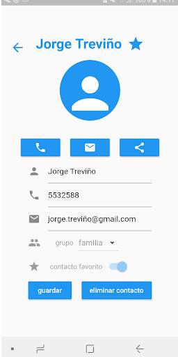Mis Contactos - Administrador de Contactos screenshot 3