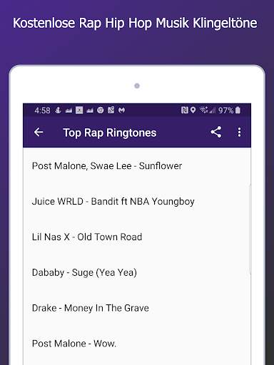 Best Rap Ringtones - Kostenlose Musik Klingeltöne screenshot 7