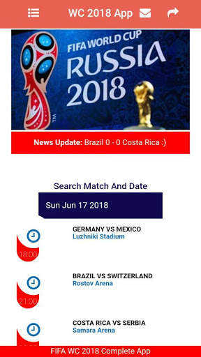 World Cup Russia  2018 Complete App screenshot 7