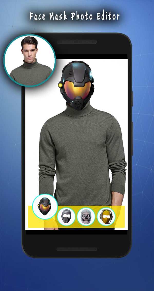 Face Mask Photo Editor (Emotes masks) screenshot 3