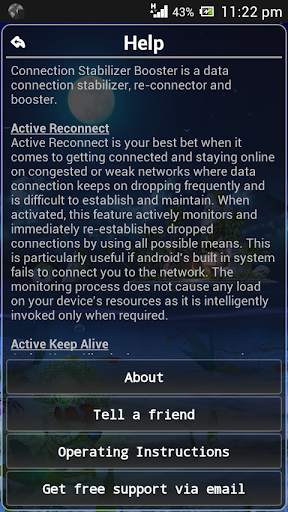 Connection Stabilizer Booster screenshot 3