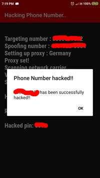 Phone Number Hacker Simulator screenshot 4