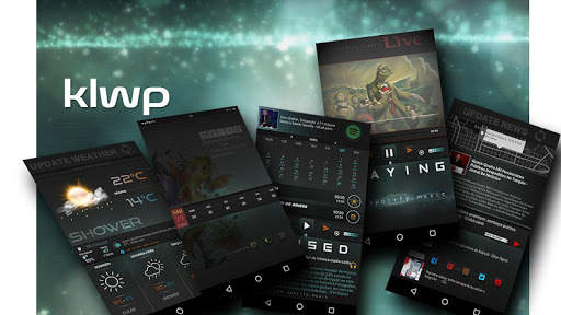 Klwp theme Carpa screenshot 4