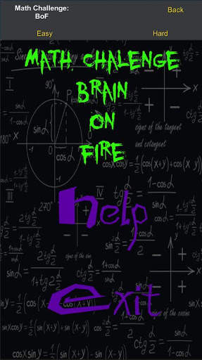 Math challenge- Brain on fire скриншот 1