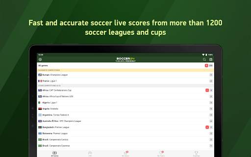 Soccer 24 - soccer live scores screenshot 5