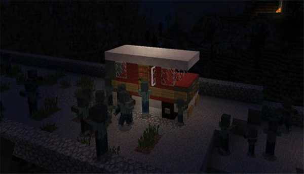 Mod Zombie Apocalypse for MCPE screenshot 1