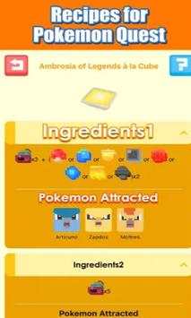 Recipes for Pokémon Quest screenshot 1