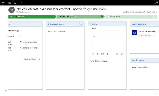 Dynamics 365 for Tablets screenshot 4