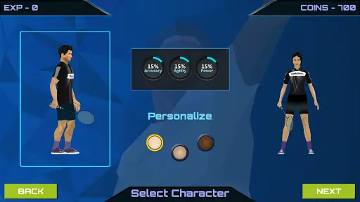 3D Pro Badminton Challenge screenshot 2