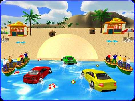 Water Surfing Car Racing 3D screenshot 15