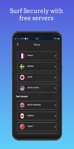 Super VPN - Fast VPN Client screenshot 5
