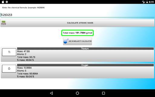 Chemical Suite Free screenshot 12
