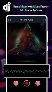DJ Name Mixer With Music Player - Mix Name To Song screenshot 4