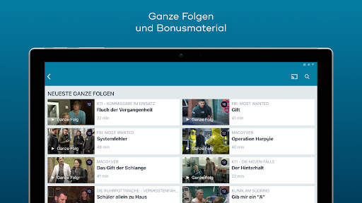 SAT.1 - Live TV und Mediathek screenshot 5