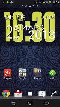 Easy Clock Widget Lite screenshot 2