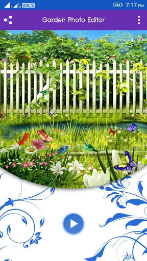 Garden Photo Editor screenshot 1