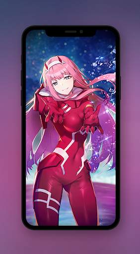 Zero Two Anime Wallpaper HD 4K screenshot 2