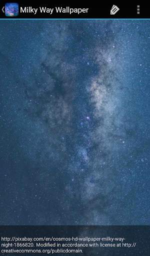 Milky Way Wallpaper screenshot 9